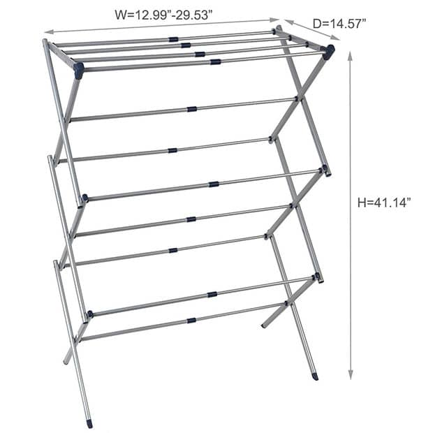 The Drynatural Drying Rack Expandable 3-Tier Clothes Airer Review - 3