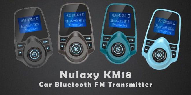 Nulaxy KM18 Car Bluetooth FM Transmitter